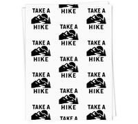 Azeeda 5 x A1 'Take a Hike Mountains' Gift Wrap/Wrapping Paper Sheets (GI00119796)