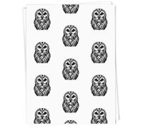 Azeeda 5 x A1 'Tawny Owl' Gift Wrap/Wrapping Paper Sheets (GI00115964)