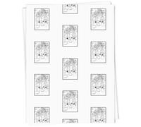 Azeeda 5 x A1 'The Coven' Gift Wrap/Wrapping Paper Sheets (GI00117592)