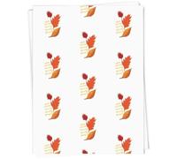 Azeeda 5 x A1 'The Little Things Bring Pleasure ' Gift Wrap/Wrapping Paper Sheets (GI00123240)