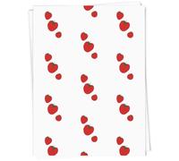 Azeeda 5 x A1 'Three Juicy Strawberries ' Gift Wrap/Wrapping Paper Sheets (GI00117993)