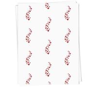 Azeeda 5 x A1 'Valentine's Hearts' Gift Wrap/Wrapping Paper Sheets (GI00130890)
