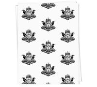 Azeeda 5 x A1 'Viking with Two Ravens' Gift Wrap/Wrapping Paper Sheets (GI00119657)