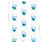 Azeeda 5 x A1 'When Life Is Stressful' Gift Wrap/Wrapping Paper Sheets (GI00137553)