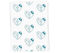 Azeeda 5 x A1 'Worth The Wait Boy' Gift Wrap/Wrapping Paper Sheets (GI00118072)