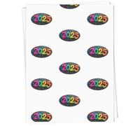 Azeeda 5 x A1 'Year Two Thousand and Twenty-Five' Gift Wrap/Wrapping Paper Sheets (GI00116383)