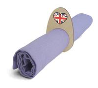 Azeeda 5 x 'Union Jack Heart' Wooden Napkin Rings/Holders (NR00072254)