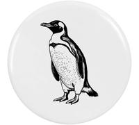 Azeeda 58mm 'African Penguin' Medium Button Pin Badge (BB00162017)