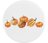 Azeeda 58mm 'Colorful Watercolor Pumpkins Illustration' Medium Button Pin Badge (BB00153811)