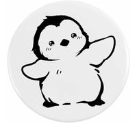 Azeeda 58mm 'Cute Baby Penguin' Medium Button Pin Badge (BB00160521)