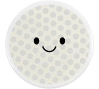 Azeeda 58mm 'Happy Golf Ball' Medium Button Pin Badge (BB00167343)