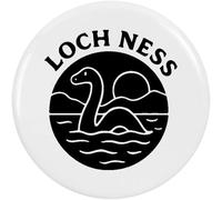 Azeeda 58mm 'Loch Ness' Medium Button Pin Badge (BB00149973)