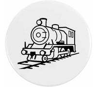 Azeeda 58mm 'Steam Train' Medium Button Pin Badge (BB00161624)