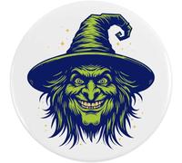 Azeeda 58mm 'Wicked Witch' Medium Button Pin Badge (BB00158987)