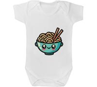 Azeeda 6-12 Month 'Cute Kawaii Noodles' Baby Grow/Bodysuit (GR00142873)