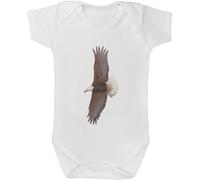Azeeda 6-12 Month 'Flying Bald Eagle' Baby Grow/Bodysuit (GR00161509)