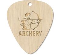 Azeeda 7 x 'Archery Hobbyist Shooting A Bow And Arrow' Guitar Picks/Pendants (GP00036667)