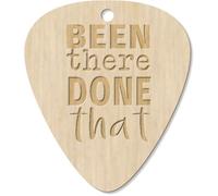 Azeeda 7 x 'Been There Done That' Wooden Guitar Picks (GP00035603)
