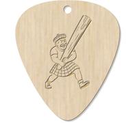 Azeeda 7 x 'Caber Throwing Highland Games' Guitar Picks/Pendants (GP00035457)