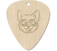 Azeeda 7 x 'Chihuahua with Sunglasses' Guitar Picks/Pendants (GP00033725)