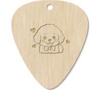 Azeeda 7 x 'Cute Bichon Frise' Guitar Picks/Pendants (GP00039177)