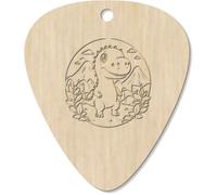 Azeeda 7 x 'Cute Dinosaur' Guitar Picks/Pendants (GP00033150)
