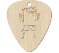 Azeeda 7 x 'Dog Boxer Standing' Guitar Picks/Pendants (GP00034794)