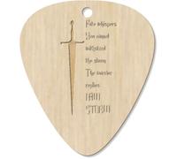 Azeeda 7 x 'Fate Whispers' Guitar Picks/Pendants (GP00033299)