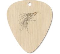 Azeeda 7 x 'Fishing Fly' Guitar Picks/Pendants (GP00034267)