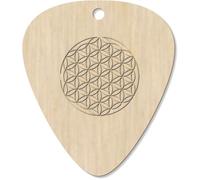 Azeeda 7 x 'Flower Of Life Geometry' Guitar Picks/Pendants (GP00037113)