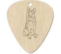 Azeeda 7 x 'German Shepherd Dog' Guitar Picks/Pendants (GP00032910)