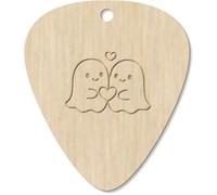 Azeeda 7 x 'Ghost Couple in Love' Guitar Picks/Pendants (GP00037321)