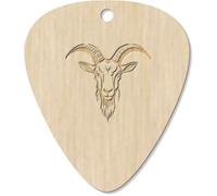 Azeeda 7 x 'Goat Head' Guitar Picks/Pendants (GP00033423)