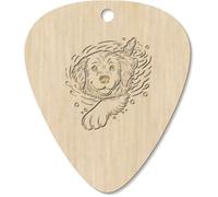 Azeeda 7 x 'Golden Retriever Swimming' Guitar Picks/Pendants (GP00033012)