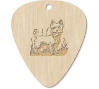 Azeeda 7 x 'Happy Westie in Garden' Guitar Picks/Pendants (GP00034291)