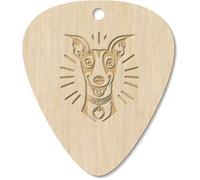 Azeeda 7 x 'Happy Whippet Dog Portrait' Guitar Picks/Pendants (GP00035441)