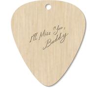 Azeeda 7 x 'I'll Miss You Buddy' Guitar Picks/Pendants (GP00034542)