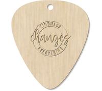 Azeeda 7 x 'Kindness Changes Everything Motivational Text' Guitar Picks/Pendants (GP00033974)