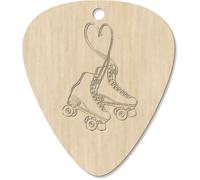 Azeeda 7 x 'Love Roller Skates ' Guitar Picks/Pendants (GP00034426)