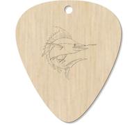 Azeeda 7 x 'Marlin Sailfish' Guitar Picks/Pendants (GP00034621)