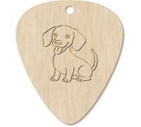 Azeeda 7 x 'Miniature Dachshund Dog' Guitar Picks/Pendants (GP00035238)