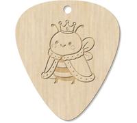 Azeeda 7 x 'Queen Bee' Guitar Picks/Pendants (GP00036358)