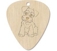 Azeeda 7 x 'Schnauzer Puppy' Guitar Picks/Pendants (GP00033966)