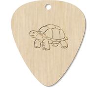 Azeeda 7 x 'Smiling Tortoise' Guitar Picks/Pendants (GP00037753)