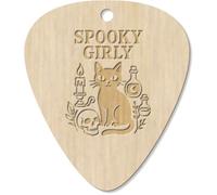 Azeeda 7 x 'Spooky Girly' Guitar Picks/Pendants (GP00038867)