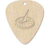 Azeeda 7 x 'Sun Dial' Guitar Picks/Pendants (GP00035277)