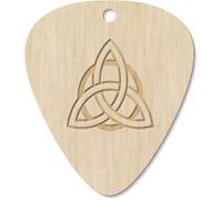 Azeeda 7 x 'Triquetra Celtic Triple Knot Symbol Design' Guitar Picks/Pendants (GP00036687)