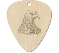 Azeeda 7 x 'Vintage Dove Portrait' Guitar Picks/Pendants (GP00034528)