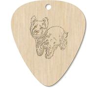 Azeeda 7 x 'Westie Dog' Guitar Picks/Pendants (GP00009204)