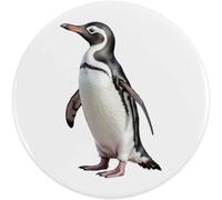 Azeeda 77mm 'African Penguin' Large Button Pin Badge (BB00162013)